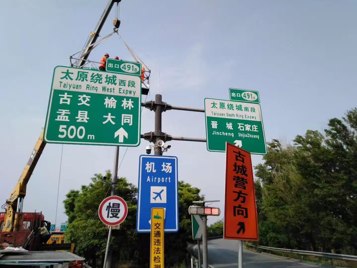拉萨市标志杆红绿灯杆 - 一站式服务